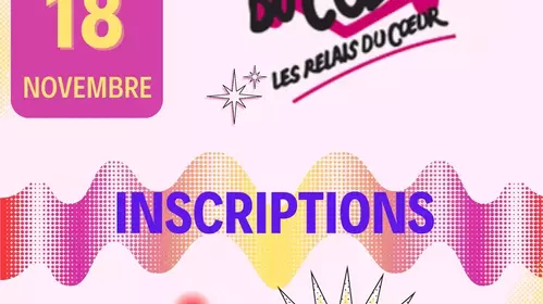 Les restos du coeur - Inscription